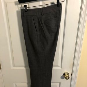Banana Republic Gray Lined Suit Pants Size 6